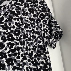 Cheetah print dress with pockets